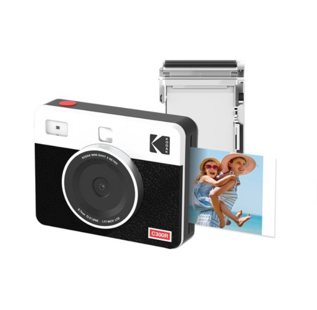 ★코닥★ 미니샷 3 레트로 즉석 카메라 C300R + 카트리지 8매
