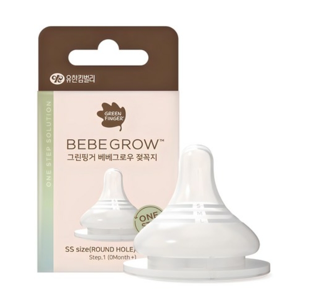 ★베베그로우★ 젖꼭지 SS(0~1개월) 1개