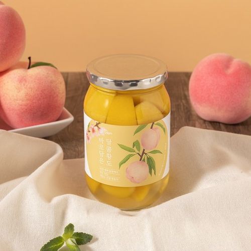 ★더오담★ 바로담은 달콤 황도, 1개, 450g