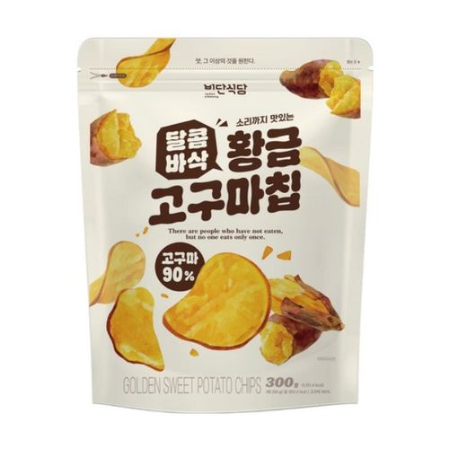 ★비단식당★ 달콤바삭 황금고구마칩, 1개, 300g