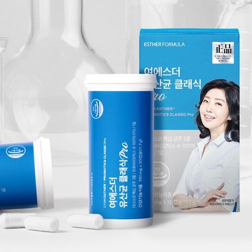 ★에스더포뮬러★ 여에스더 유산균 클래식 Pro 30캡슐, 1개, 30회분