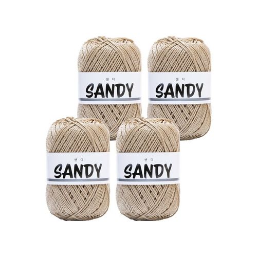 ★yarna★ 샌디 뜨개실 50g, 4개